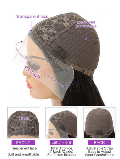 Perruque Lace Front Naturelle – Look Ultra Réaliste