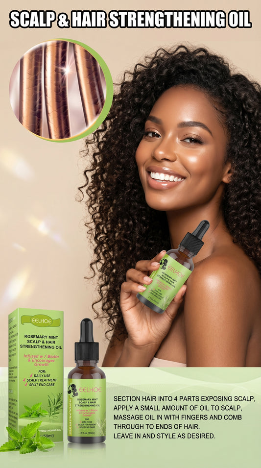 Sérum Croissance Romarin & Menthe – Activation Rapide